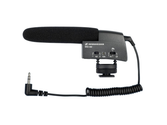 Sennheiser MKE400 Camera Mounted Microphone Sennheiser MKE400 Camera Mounted Microphone